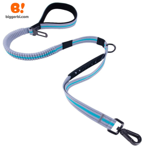 ThinkPet - Grey Double Handle Dog Leash